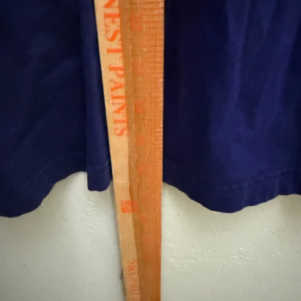 PINK Victorias Secret medium jersey shirt m Long Sleeve purple blue sequins - Picture 9 of 9